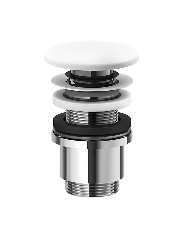 Piletta Unika Solid Surface con raccordo cilindrico